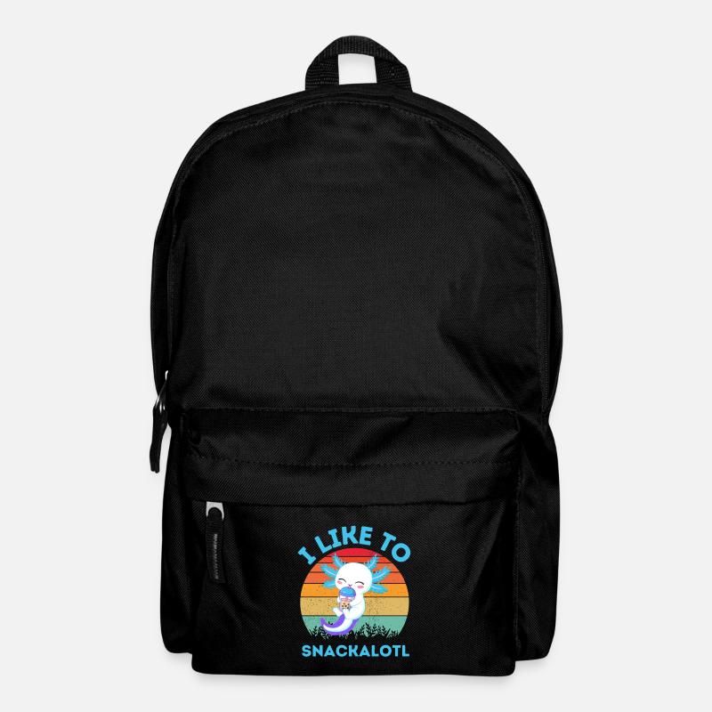 Kawaii Snackheld Bubble Tea - Backpack - black