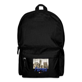 Parma Emilia-Romagna in Italien Vintage Souvenir - Rucksack - Schwarz - Vorne