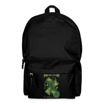 Ripping Packs Is My Cardio Trading Card Booster - Backpack - black - Front