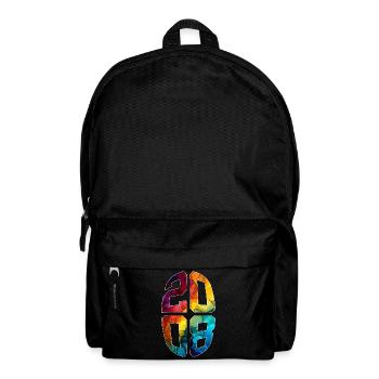 18 JAHRE ALT 2008 18. GEBURTSTAG - Rucksack - Schwarz - Vorne
