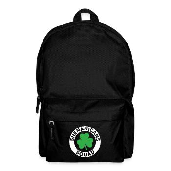 Escadron des Manigances Shamrock - Sac à dos - noir - Devant