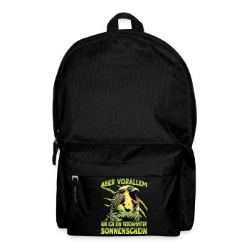 Papagei Welli Vogel Fans Geschenk Wellensittich - Rucksack - Schwarz - Vorne