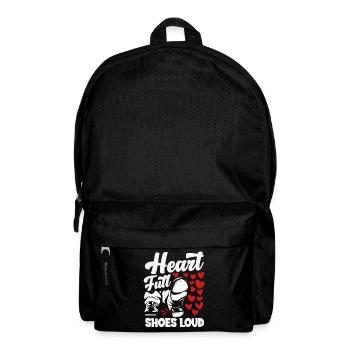Tap dancers, tap shoes, tap dance - Backpack - black - Front