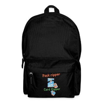 Pack Ripper Card Flipper Trading Card Collector - Backpack - black - Front