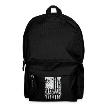 Purple Spice Up Military Kids Helicopter Military K - Backpack - black - Front