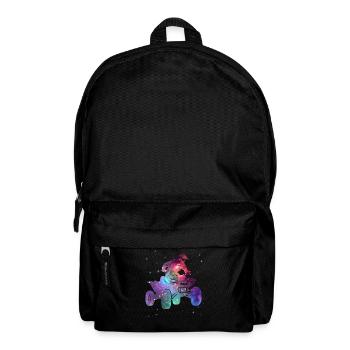 Quad ATV Space Quad Driver Kids Boys Offroad - Backpack - black - Front