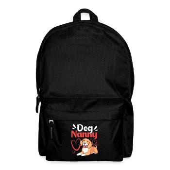 Haustier Sitter Haustiere Babysitter - Rucksack - Schwarz - Vorne