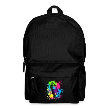 Vivid Spraydose Splash Art - Rucksack - Schwarz - Vorne