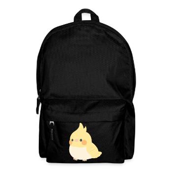 Cockatiel - Backpack - black - Front