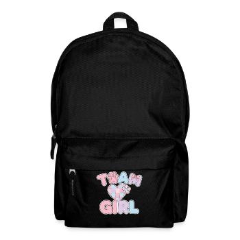 Équipe de révélation de sexe : Baby shower Girl Grossesse - Sac à dos - noir - Devant
