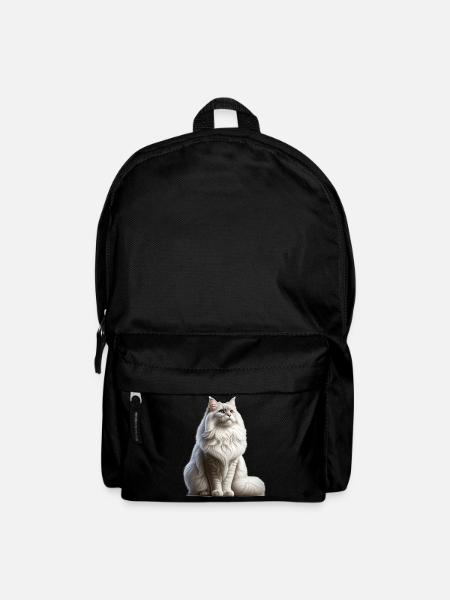 Türkisch Angorakatze - Rucksack - Schwarz