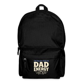 Space Dad Galaxy Dad Best Dad In The Galaxy - Rucksack - Schwarz - Vorne
