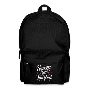 Süßes, aber verdrehtes Weihnachten - Rucksack - Schwarz - Vorne