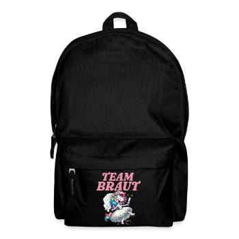 Team Braut Junggesellinnenabschied - Rucksack - Schwarz - Vorne