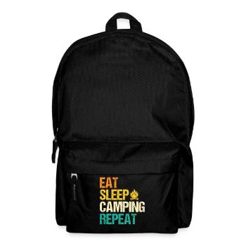 Camping Bonfire Camp Life Forest Camper - Rucksack - Schwarz - Vorne