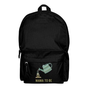 Révélation du sexe Maman pour être la mère de la baby shower Papa - Sac à dos - noir - Devant