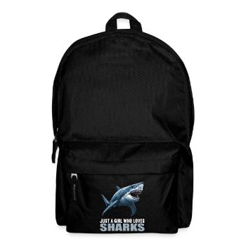 Haie Hai - Rucksack - Schwarz - Vorne