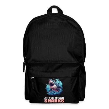 Haie Hai - Rucksack - Schwarz - Vorne