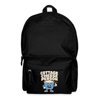 High-protein snack gift for foodies - Backpack - black - Front