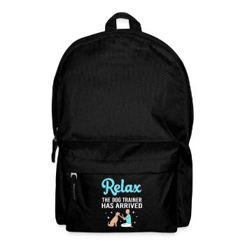 Hundetrainer - Rucksack - Schwarz - Vorne