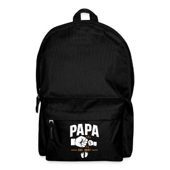 Daddy Fist and Baby gegründet 2027 - Rucksack - Schwarz - Vorne