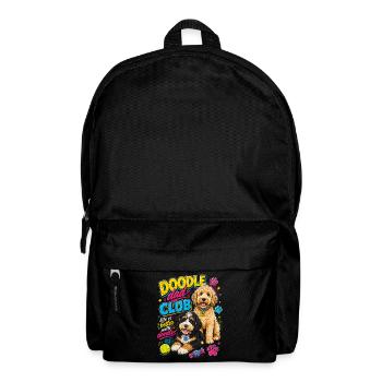 Doodle Dad Club – Dog Doodle Fun - Backpack - black - Front
