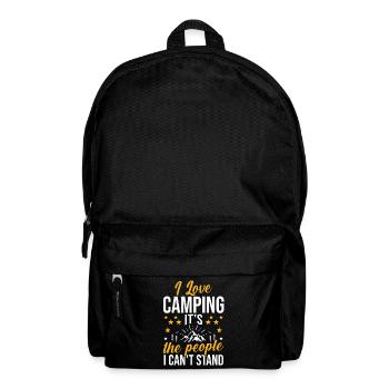Camping Bonfire Camp Life Forest Camper - Rucksack - Schwarz - Vorne