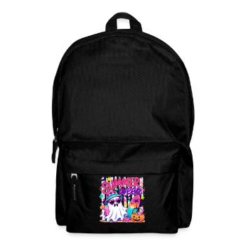 Summerween Fantôme Plage | Vacances Halloween - Sac à dos - noir - Devant
