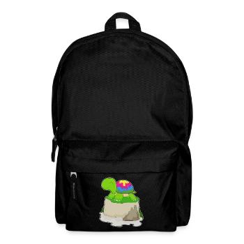 Drôle de tortue - Sac à dos - noir - Devant