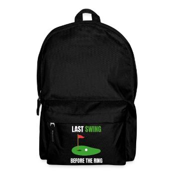 Last Swing Golf Groom - Backpack - black - Front