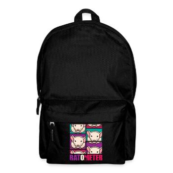 Ratte Hausratte Rattenbesitzer Rattenliebhaber - Rucksack - Schwarz - Vorne