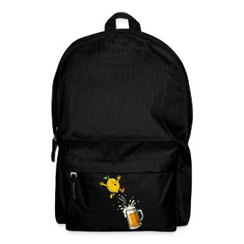 Drôle de Lemon Jump Radler Beer Fun - Sac à dos - noir - Devant