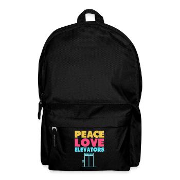 Lever - Sac à dos - noir - Devant