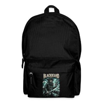 Barbe Noire Tempête de pirates - Sac à dos - noir - Devant