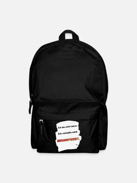 NIVEOPTIMIERT Spruchmotiv - Rucksack - Schwarz