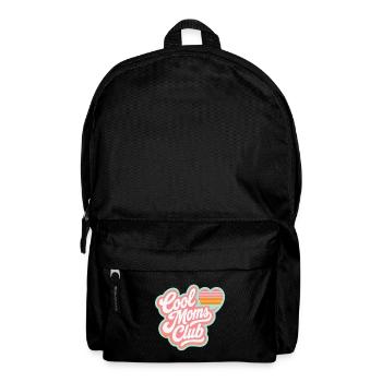 Cool Moms Club Herz - Rucksack - Schwarz - Vorne