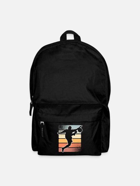 Fußball - Rucksack - Schwarz