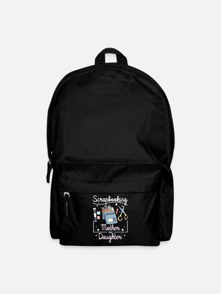 Scrapbooking Mutter Tochter - Rucksack - Schwarz