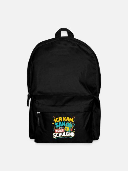 Schulkind - Rucksack - Schwarz
