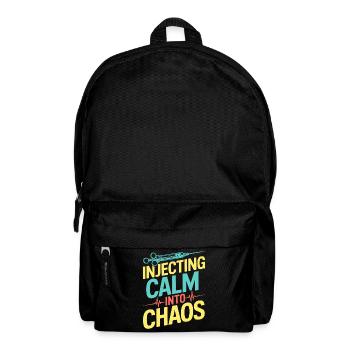 Anesthesiologist Calm Into Chaos Anesthesia - Rucksack - Schwarz - Vorne