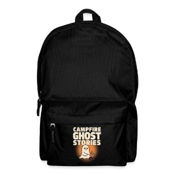 Halloween-Geist – Lagerfeuer-Geistergeschichten - Rucksack - Schwarz - Vorne