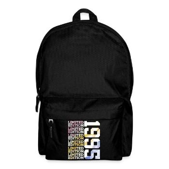 LIMITED EDITION 1995 - 31 JAHRE - 31. GEBURTSTAG - Rucksack - Schwarz - Vorne