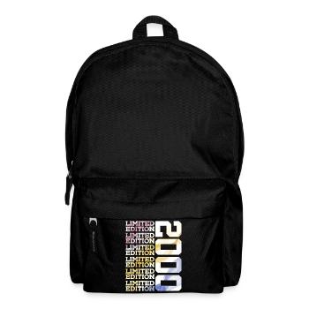 LIMITED EDITION 2000 - 26 JAHRE - 26. GEBURTSTAG - Rucksack - Schwarz - Vorne