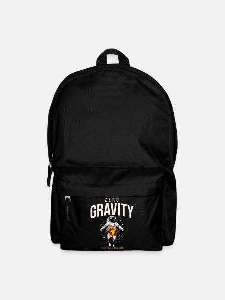 Zero Gravity Astronaut Erde Weltraum - Rucksack - Schwarz