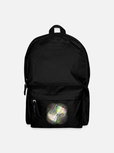 Color Wheel Spiral - Backpack - black