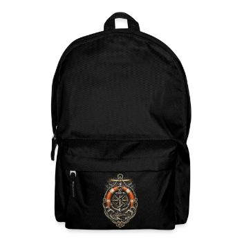 Küstenwache Rettungsschwimmer - Rucksack - Schwarz - Vorne