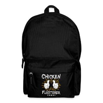 Chicken Spruch - Rucksack - Schwarz - Vorne