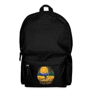Gogh Riding Sunlit Field Cyclist - Rucksack - Schwarz - Vorne