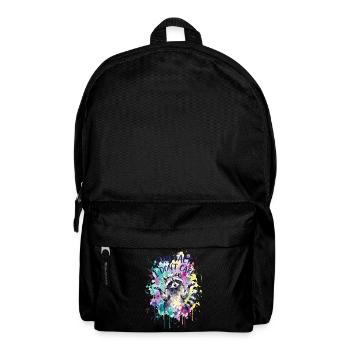 Funny Sarcastic Fun Fact I Don't Care - Backpack - black - Front