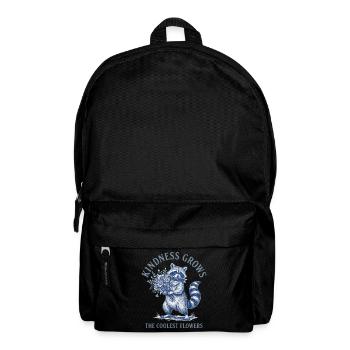 Kindness Grows The Coolest Flowers - Backpack - black - Front